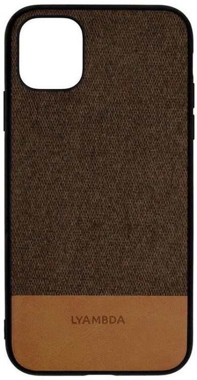 Чехол Lyambda CALYPSO LA03-1267-BR для iPhone 12 Pro Max brown