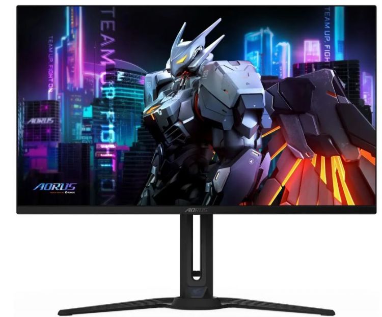 Монитор 31,5 GIGABYTE FO32U2 3840x2160 LED, 16:9, QD OLED, 250cd, 178/178, DP, HDMI, 240Hz, HAS, VESA, black