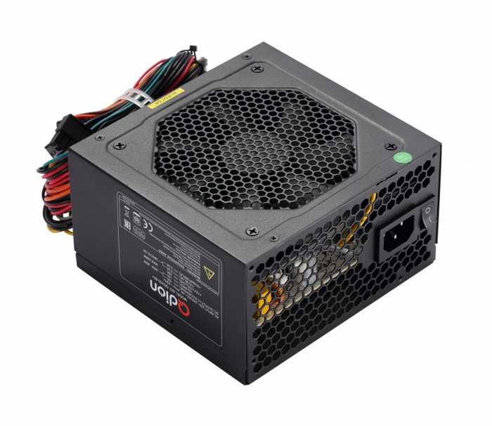 Блок питания ATX Qdion QD-450W 80+ 80Plus, Active PFC, 12cm Fan, Noise Killer