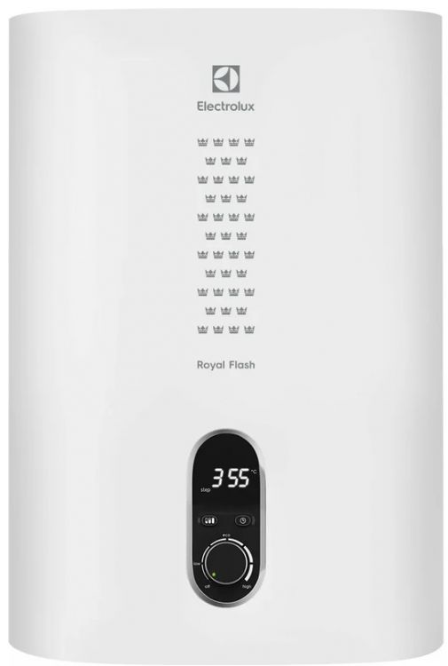 Водонагреватель Electrolux EWH 80 Royal Flash Inverter универсальный монтаж, интеллектуальное управление, на бак 8 лет