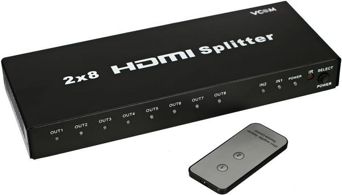 Разветвитель HDMI VCOM DD4528 2=>8