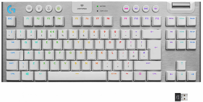  Xcom-Shop Клавиатура Logitech G915 Tenkeyless 920-010117 WHITE, USB
