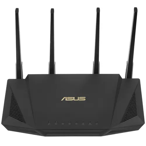  Маршрутизатор ASUS 90IG06Q0-MO3B00 RT-AX58U двухдиапазонный стандарта Wi-Fi 6 (802.11ax) с технологиями MU-MIMO и OFDMA, информационной защитой AiProt