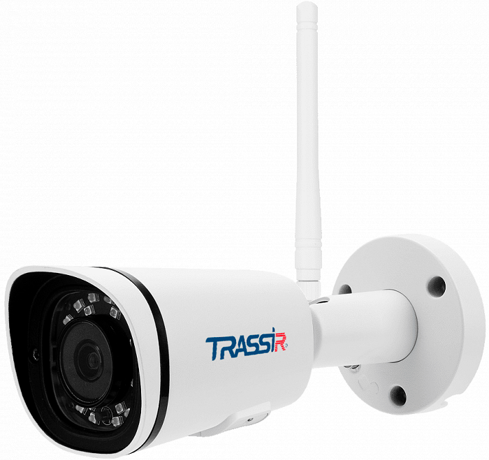 Видеокамера TRASSIR TR-D2121IR3W v3 3.6 компактная 2Мп WiFi, 1/2.7 CMOS, чувствительность: 0.005Лк (F1.8) / 0Лк (с Ик), FullHD (1920x1080) 25fps, код