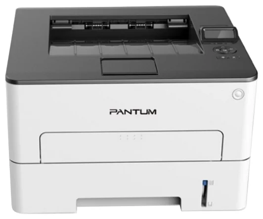 Принтер лазерный черно-белый Pantum P3300DW А4, 33 стр/мин, 1200 X 1200 dpi, 256Мб RAM, PCL/PS, дуплекс, лоток 250 л, USB/WiFi, серый, стартовый компл
