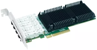 Сетевой адаптер  LR-LINK LRES1027PF-4SFP28 Intel E810 4xSFP28 25/10/1Gbps PCIe v4.0 x8