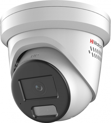 Видеокамера IP HiWatch IPC-T042C-G2/SUL(2.8mm) 4Мп уличная с LED-подсветкой до 30м, строб и динамиком 1/1.8 Progressive Scan CMOS; объектив 2.8мм