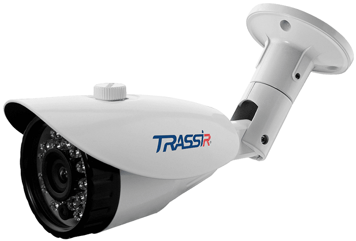 Видеокамера IP TRASSIR TR-D4B5 v2 3.6 уличная 4Мп с Ик-подсветкой, 1/3 CMOS, (2560x1440) 25fps, режим день/ночь (механический Ик-фильтр), объектив