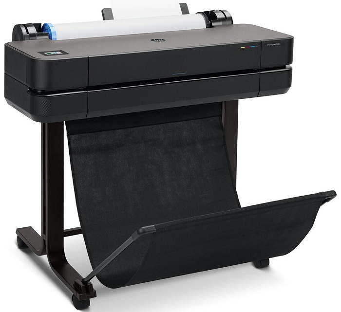   Xcom-Shop Принтер HP DesignJet T630 5HB09A 24,4color,2400x1200dpi,1Gb,30spp(A1),USB/GigEth/ Wi-Fi,stand,mediabin,rollfeed,sheetfeed,tray50(A 3/A4), autocutter,