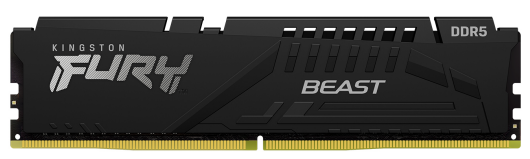 Модуль памяти DDR5 8GB Kingston FURY KF560C40BB-8 Beast black 6000MHz CL40 радиатор 1.1V