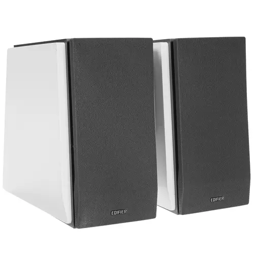   Xcom-Shop Компьютерная акустика 2.0 Edifier R1700BT white silver активные, 2 x 33W RMS, 30-20000Гц, дерево, пульт ДУ, BT