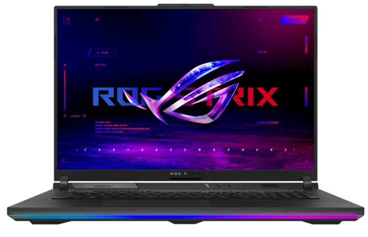 Ноутбук ASUS ROG Strix SCAR 18 G834JZ-N6025 90NR0D31-M003V0 i9-13980HX/32GB/1TB SSD/1TB HDD/RTX 4080 12GB/18 1920x1200/ENG/RUS/noOS/black