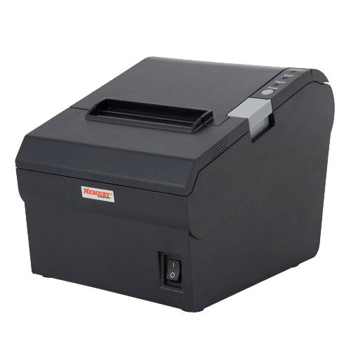 Принтер для печати чеков Mertech G80 Wi-Fi, RS232-USB, Ethernet black, ширина печати 80 мм, WiFi, USB 2.0, RS232, Ethernet, скорость печати 250 мм/сек