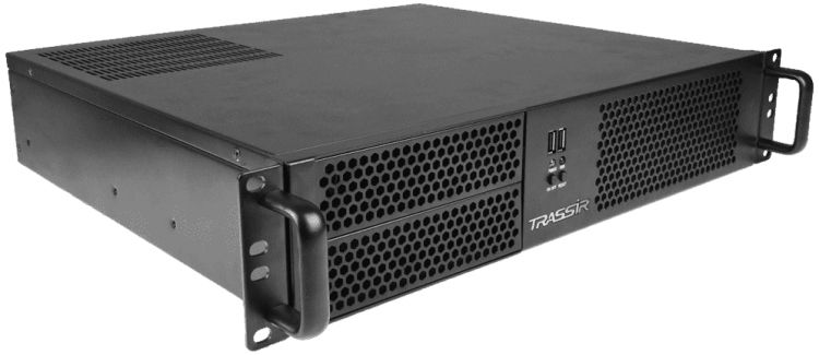   Xcom-Shop Видеорегистратор TRASSIR MiniNVR Neuro AF 16 ND для IP-видеокамер с модулем распознавания объектов Neuro Detector (2 канала в комплекте)