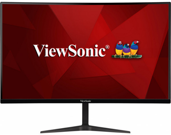 Монитор 27 Viewsonic VX2718-PC-MHD 1920х1080 VA, Curved, GLARE, 250cd/m2, H178°/V178°, 4000:1, 80M:1, 16,7M, 1ms, 2xHDMI, DP, Tilt, Speakers, black