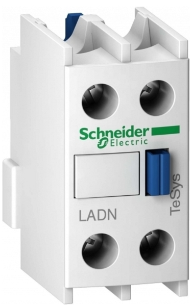 Контакт Schneider Electric LADN20 дополнительный фронтальный 2НО для контакторов cерии D