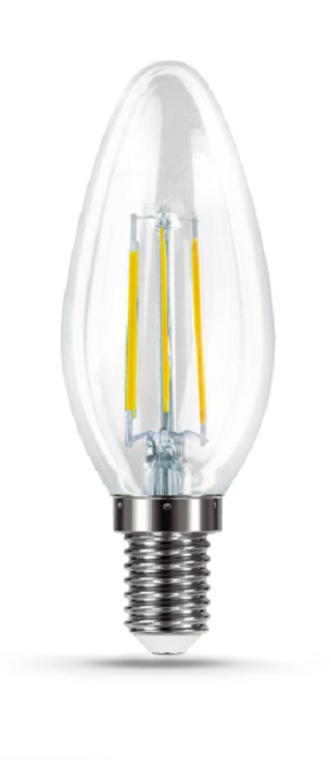 Лампа филаментная Camelion LED7-C35-FL/845/E14 7Вт/60Вт, E14, 207-244В, 4500К, 765лм, свеча (13453)