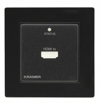Передача сигнала по витой паре, оптике  Xcom-Shop Панель лицевая Kramer WP-871XR/789T/EU(B) 50-00012099 для передатчика WP-871XR/EU-80/86(W), цвет черный