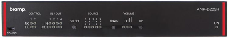 Усилитель BIAMP AMP-D225H 912.1887.900/911.1887.900 2 канала по 25W, 4 и 8ом