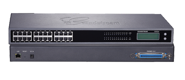 Шлюз VoiceIP Grandstream GXW-4224 24xFXS, 1xEth, SIP, БП