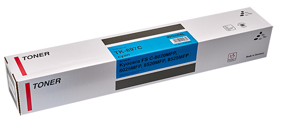 Тонер-картридж Integral TK-895C Chip 12100107 Kyocera FS-C8020MFP/C8025MFP, синий