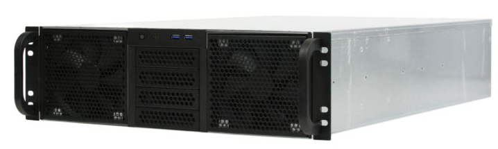 Корпус серверный 3U Procase RE306-D0H12-C-48 0x5.25+12HDD,черный,без блока питания(PS/2,mini-redundant,2U-redundant),глубина 480мм,MB CEB 12x10.5,4s