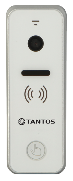 Вызывная панель Tantos iPanel 2 (White) + 110 град. накладная, камера 800 ТВЛ., PAL, угол обзора 110 град., ИК подсветка