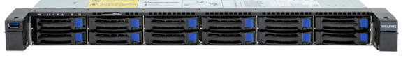 GIGABYTE s4677 Серверная платформа 1U GIGABYTE R183-S92 (2*LGA 4677, C741, 32*DDR5, 4*2.5 Gen4 NVMe/SATA/SAS HS, 8*2.5 SATA/SAS HS, 2*PCIE, 2*Glan, Mlan, 3*USB 3.2