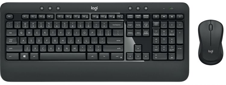   Xcom-Shop Клавиатура и мышь Wireless Logitech MK540 ADVANCED 920-008686 black, USB 920-008685