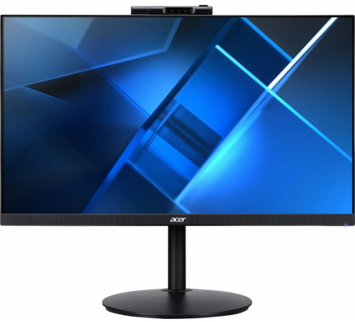 Монитор 27 Acer CB272Dbmiprcx IPS, 1920x1080, 75Hz, 178°/178°, 1ms, 250кд/м2s, VGA.HDMI/DP/cam/Audio In/Out/2W*2, FreeSync, HAdj 120mm, Black