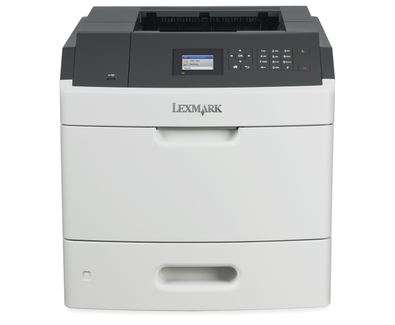 Принтер лазерный черно-белый Lexmark MS812dn A4, 1200*1200dpi, 66 стр/мин, дуплекс, сеть, 512MБ