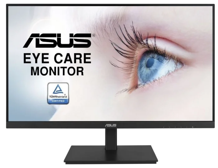 Монитор 27 ASUS VA27DQSB IPS LCD 16:9, FHD, 5ms(GTG), 250 cd/m2, 100M:1 (static 1000 :1), 178°/178°, D-sub, HDMI, DP, USB hub, HAS, Pivot, Swivel, Ti