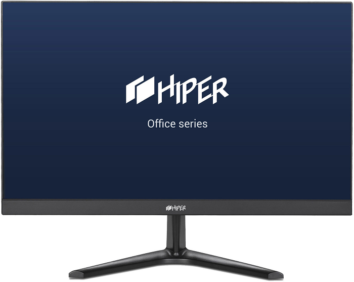 Монитор 23,8 HIPER EasyView FH2401 AFB-103A-75 (1920*1080, 1000:1, 250 cd, 5ms, 178/178) IPS, VGA, HDMI, SPK, audio out, VESA 100*100