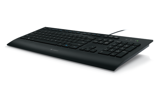 Клавиатура Logitech K280E 920-005215 черная, USB