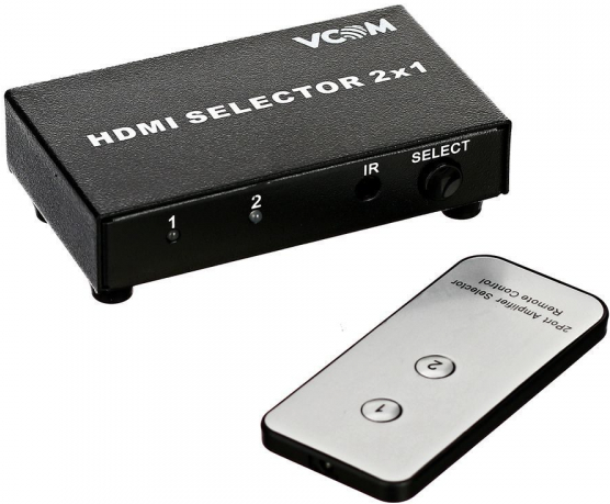 Переключатель HDMI VCOM DD432 2=>1, 1.4V