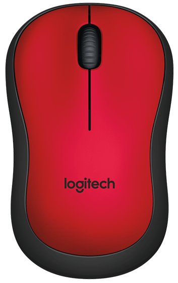 Мышь Wireless Logitech M220 SILENT 910-004880 red, USB, 1000dpi