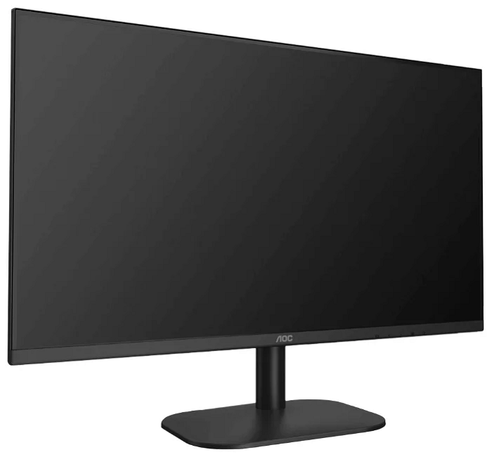  Монитор 23,8 AOC 24B2XD 1920x1080, IPS, W-LED, 16:9, 4ms, VGA, DVI, 20M:1, 1000:1, 178/178, 250cd, Tilt, black, A+