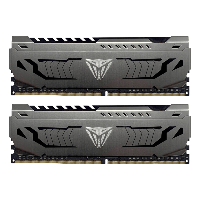  Модуль памяти DDR4 8GB (2*4GB) Patriot Memory PVS48G320C6K Viper Steel PC4-25600 3200MHz CL16 XMP радиатор 1.35V