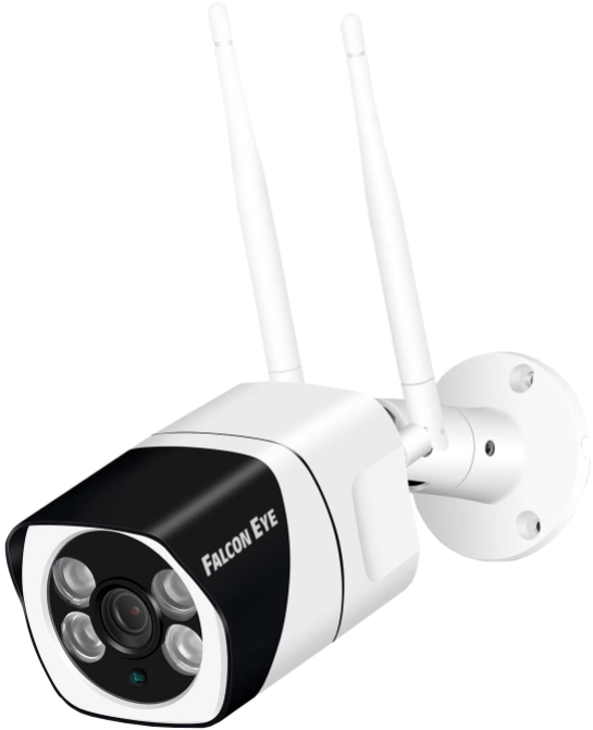   Xcom-Shop Видеокамера Falcon Eye Jager Wi-Fi цилиндрическая с ИК подсветкой двухмегапиксельная, 1920х1080, 1/2.7” сенсор 0 Люкс (ночь с ИК подсветкой)