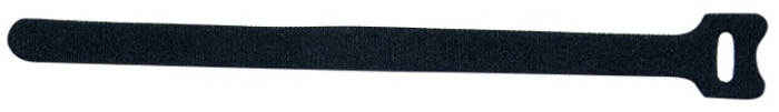 210mm  Xcom-Shop Стяжка Eurolan 70V-10-03BL Velcro 16x210 мм, черный, 10шт/уп