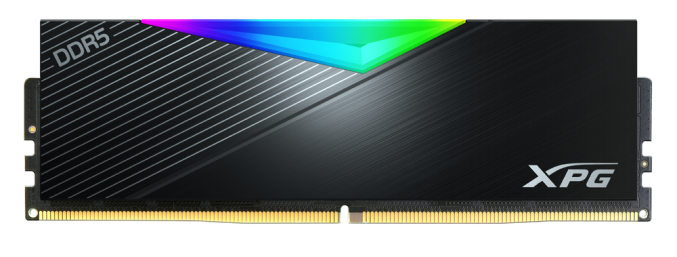 Модуль памяти DDR5 64GB (2*32GB) ADATA AX5U6000C3032G-DCLABK XPG Lancer PC5-48000 6000MHz CL30 heatsink 1.35V