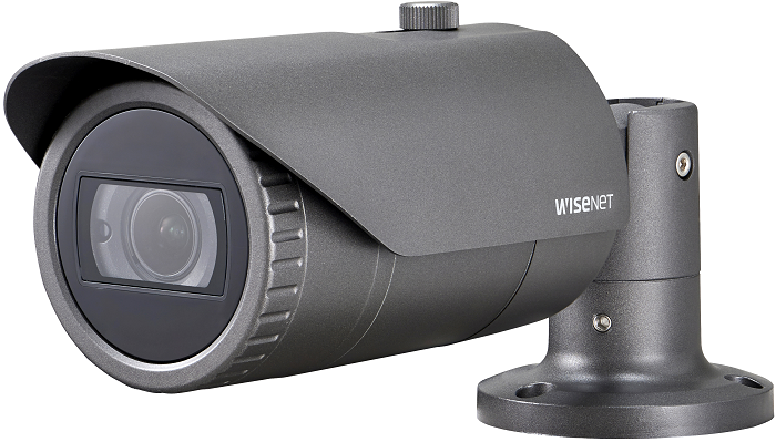 Видеокамера Wisenet HCO-7070RA 4 МП AHD цилиндрическая уличная высокого разрешения QHD (2560 x 1440, 25 кадр/сек), матрица 1/3 4MП CMOS, с функцией д