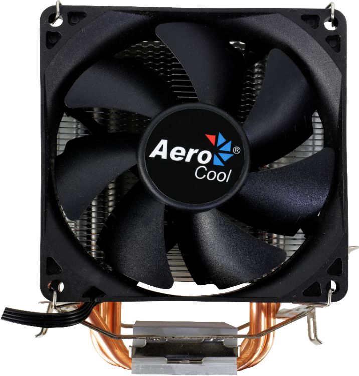 Кулер AeroCool Verkho 3 4710700955895 LGA775/115x//AM2+/AM3+/FM1/FM2+ (Aluminum,92mm,1200-2800rpm,18.9-45.5 CFM,15-24 дБ,4-pin PWM,TDP 120W) RTL