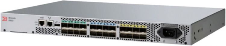 Коммутатор Brocade G610 24x32G ports Fibre Channel Switch, 24-port licensed, 24x32Gb SFP28 transceivers