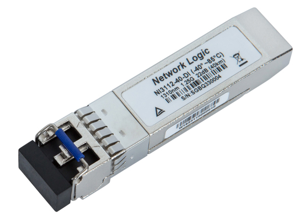 Модуль SFP NSGate SFG-L04-DI NI3112-40-DI двухволоконный, 1.25 Gbps, 1310 нм, SM, LC, IND, DMI, 40 км