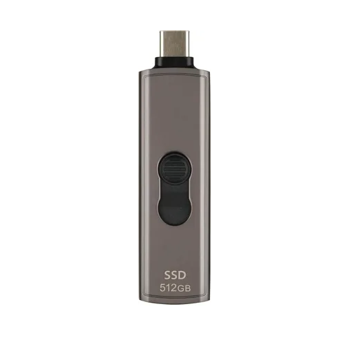 Внешний SSD USB Type-C Transcend TS512GESD330C 512GB, серый