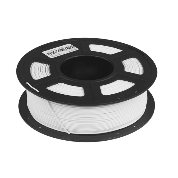 Пластик NVP NV-3D-PLA-MATTE-WHITE PLA Matte White для 3D печати, диаметр 1.75мм, длина 330м, 1 кг