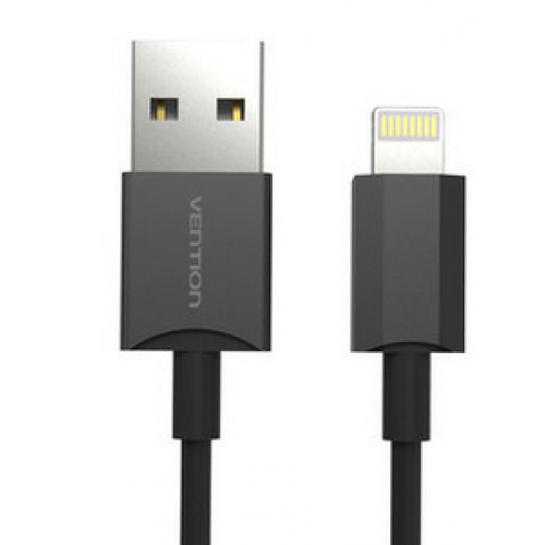 Кабель Vention LAMBF USB 2.0 AM/Lightning 8M для iPad/iPhone 2.4A Черный