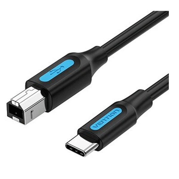 Кабель Vention CQUBG USB 2.0 Type C M/BM - 1,5 м.