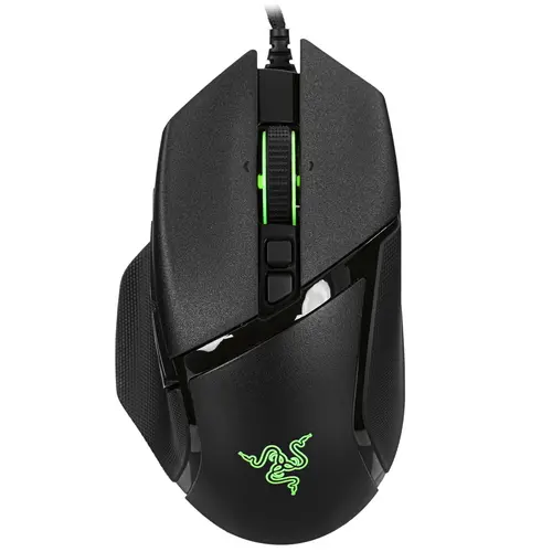 Мышь Razer Basilisk V3 Pro RZ01-04620100-R3G1 чёрная, 30000 dpi, светодиодный, 11 кнопок, беспроводная/проводная, BT/USB, 1.8м